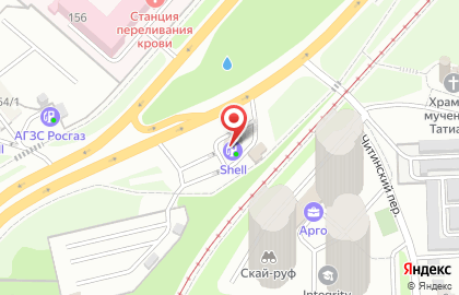 Shell на Ново-Садовой улице, 187а на карте
