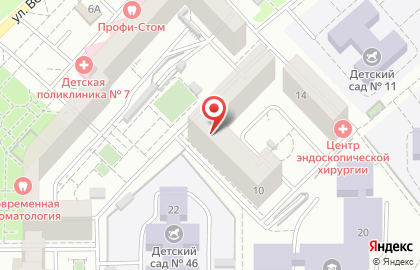 Студия красоты Dolche Vita в Советском районе на карте
