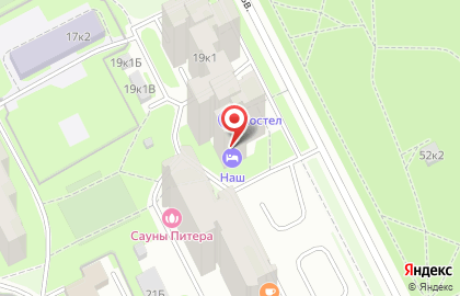 Мини-отель НАШ на Загребском бульваре на карте