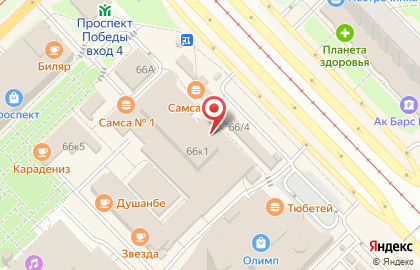 Фирменный магазин Казанский хлебозавод №3 на улице Рихарда Зорге на карте