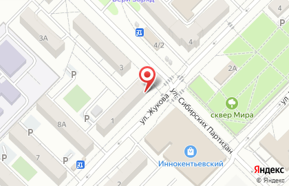 Азиатско-Тихоокеанский банк в Иркутске на карте