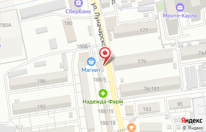 Магазин овощей и фруктов в Ростове-на-Дону на карте