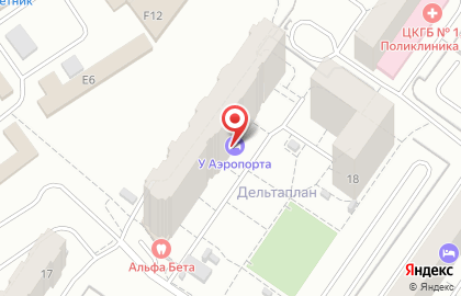 Мини-отель У Аэропорта на карте