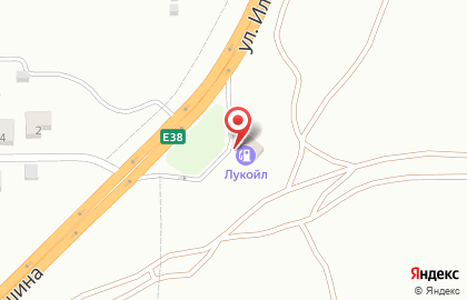 АЗС Лукойл на улице Ильюшина на карте