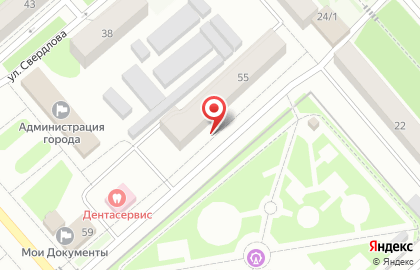 Библиотека Ялуторовская специальная библиотека для слепых №4 на карте