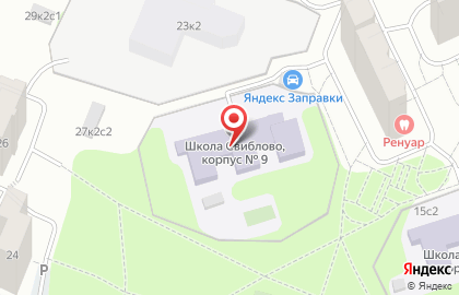 Детский сад №1707 на карте