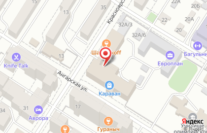 Аквилон на Красноярской улице на карте