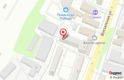 Монтажная компания МонтажСпецСтрой на Вокзальной улице на карте