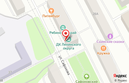 Дом культуры Ленинского округа города Мурманска в Мурманске на карте