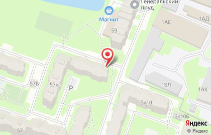 Пивная Barmarket в Петродворцовом районе на карте
