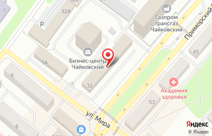 Телефонная компания СИПАУТНЭТ на Приморском бульваре на карте