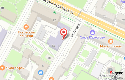Адвокатский кабинет на улице Гоголя на карте