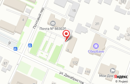 Енисейский объединенный банк в Красноярске на карте