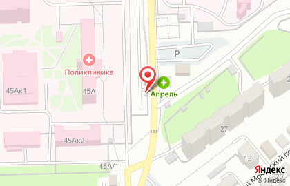 Автостоянка в Курске на карте