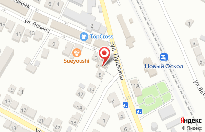 Магазин разливного пива Хмельная миля на улице Ленина на карте