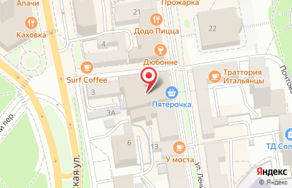 ВиД на улице Ленина на карте