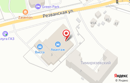 Магазин низких цен Светофор на Резванской улице на карте