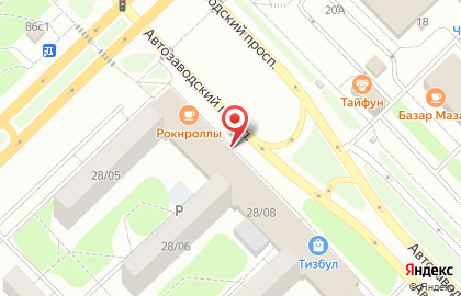 ОАО Сбербанк России на Автозаводском проспекте на карте
