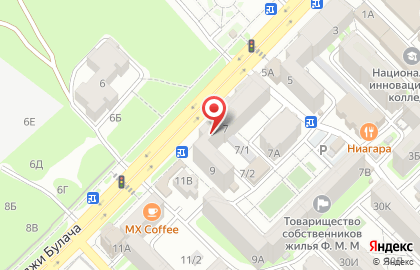 Студия красоты Марафет в Ленинском районе на карте