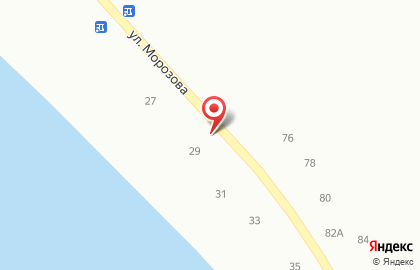 Магазин Желанный на улице Морозова на карте