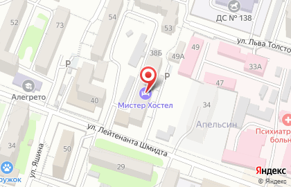 Мистер Хостел на карте