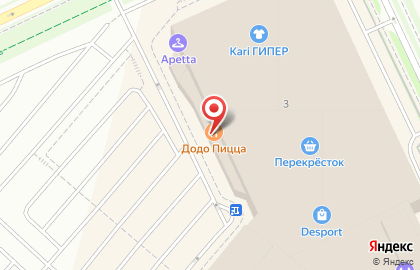 Пиццерия Додо Пицца на проспекте Большевиков на карте