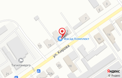Торгово-монтажная компания Фасад-Комплект на карте