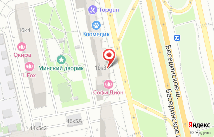 Интим-магазин Взрослый интерес на улице Борисовские Пруды на карте