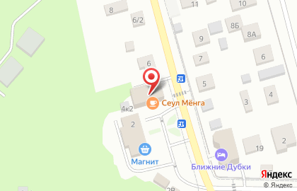Кафе корейской кухни Сеул Мёнга на карте