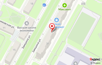 Фирменный магазин Ермолино в Калининском районе на карте