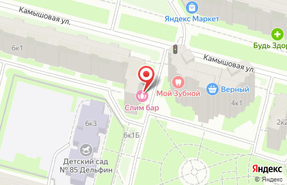Студия шугаринга Андертушка на Камышовой улице на карте