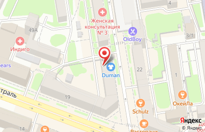 Бухгалтер на Советской улице на карте