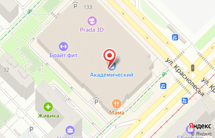 Салон кухонной мебели Хочукухню на улице Краснолесья на карте