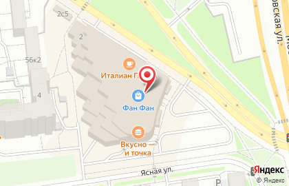 Ювелирный магазин Evenzo в Чкаловском районе на карте