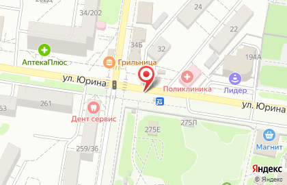 Киоск по продаже печатной продукции Лига-Пресс в Ленинском районе на карте