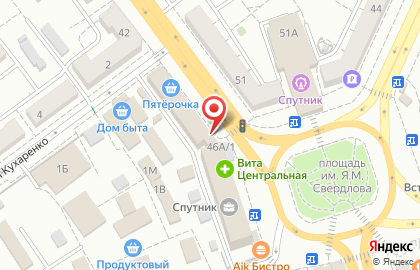 Адвокатская консультация №4 в Волгограде на карте