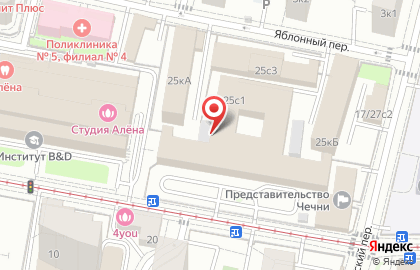 Кактус в Протопоповском переулке на карте