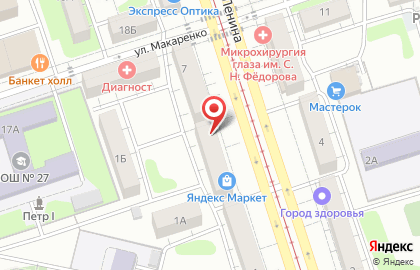 Магазин Орский Хлеб на проспекте Ленина на карте