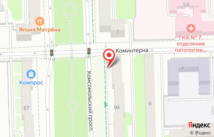 Салон бильярда Руптур-Пермь на карте