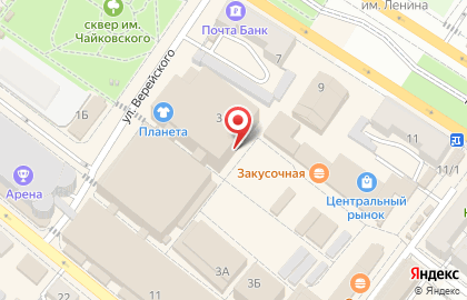 Мастерская по ремонту одежды и кожгалантереи на улице Бирюзова на карте