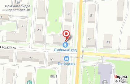 Магазин для садоводов Любимый сад на карте