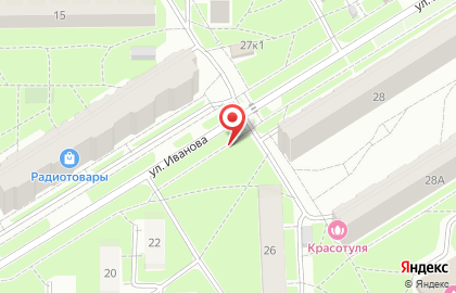 ООО Артель Мастеров на улице Иванова на карте