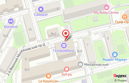 Газпромбанк, ОАО на Ленинском проспекте на карте