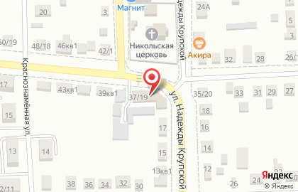 Компания по продаже окон и дверей на Московской улице на карте