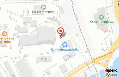 Российский морской регистр судоходства в Ленинградском районе на карте