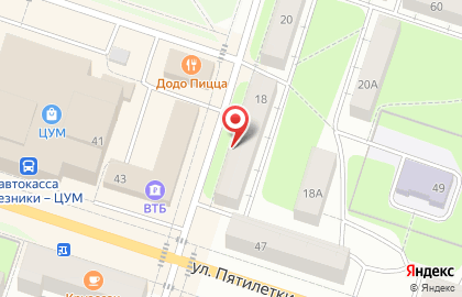 Участковый пункт полиции №6 на улице Черепанова на карте