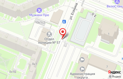 Муниципальное образование округ Сосновское на карте