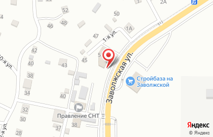 Торговая компания Агротехторг на Заволжской улице на карте