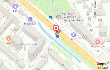 Автомат по продаже чая и кофе на проспекте Имама Шамиля на карте
