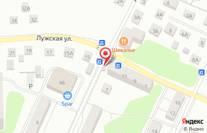 Магазин канцелярских товаров в Центральном районе на карте